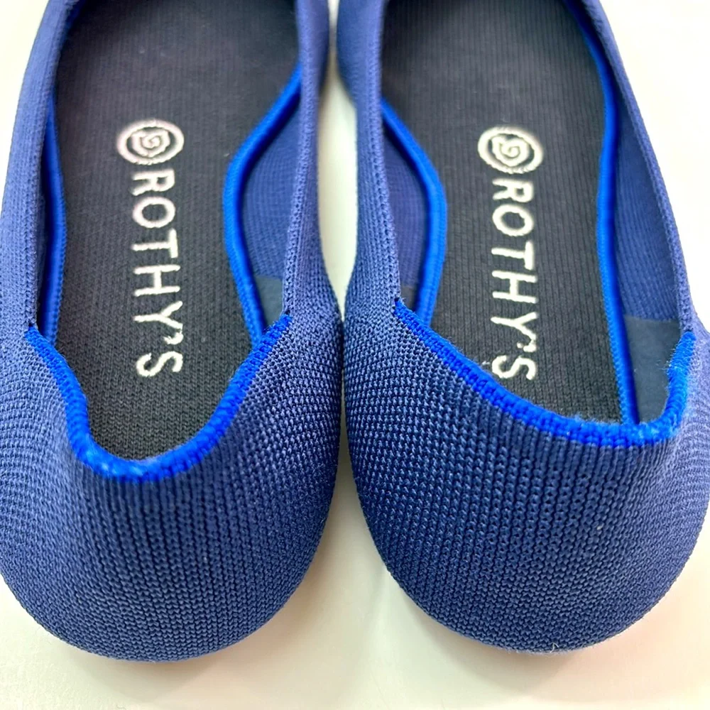 Rothy’s the point size 7, in navy, EUC - Picture 9 of 9